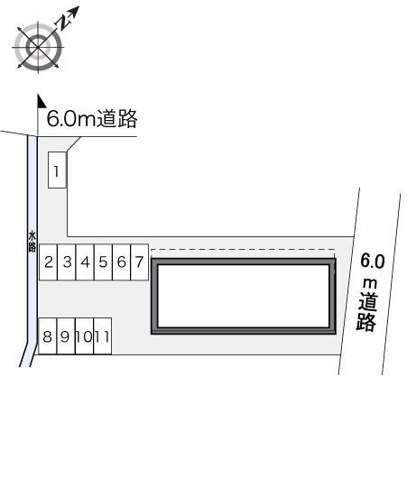 エクセル東海Ⅱ(21542)の駐車配置図