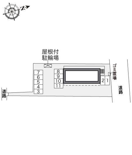 シーバー(34866)の駐車配置図