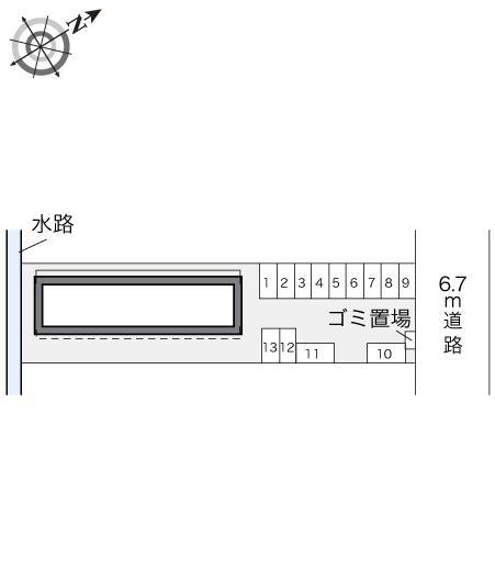 Ｊ・Ｙ・セブン(10746)の駐車配置図