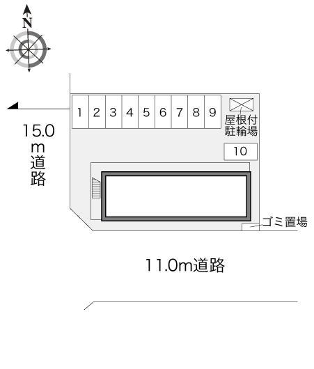 エカリミア(24051)の駐車配置図