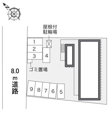 西野(29235)の駐車配置図