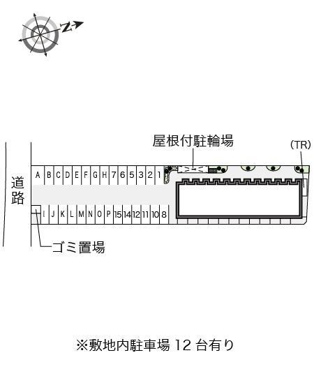 いわき(16008)の駐車配置図