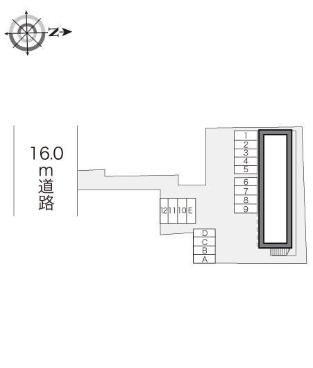 小城(17988)の駐車配置図