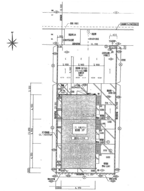 ＢＬＯＯＭの駐車配置図
