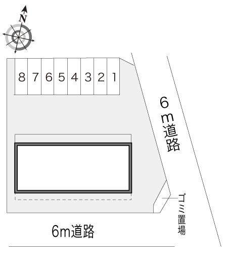 しろひがし(10310)の駐車配置図