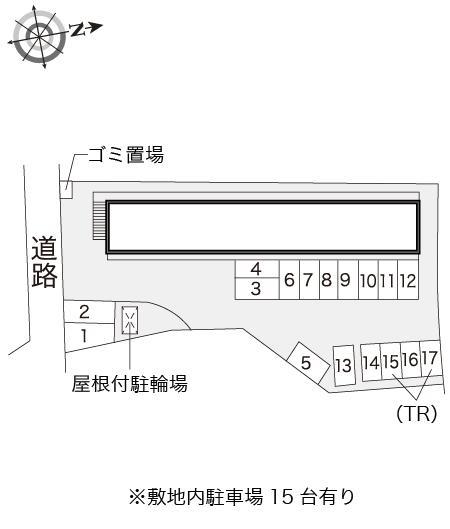 カンフォーラ(13579)の駐車配置図