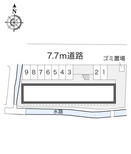ＡＳＴｃ．ＤＡ(17703)の駐車配置図