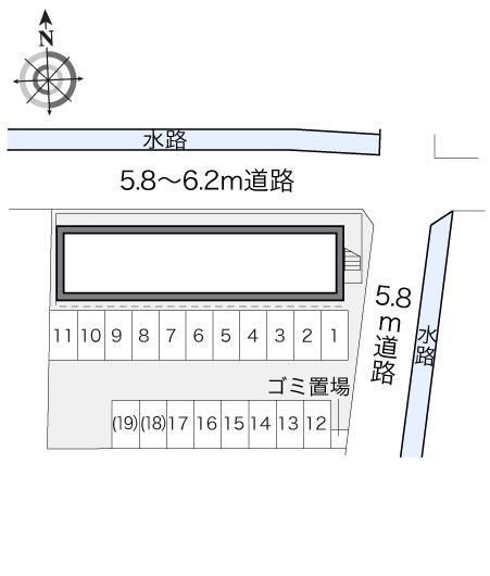 オニオン(17071)の駐車配置図
