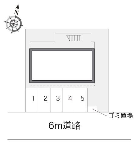 ボニータ(16103)の駐車配置図