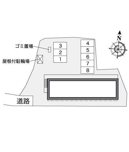 パーチェ(39414)の駐車配置図