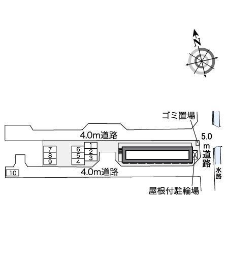 操(37281)の駐車配置図