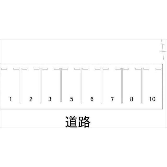 泉本町5丁目M駐車場の駐車配置図