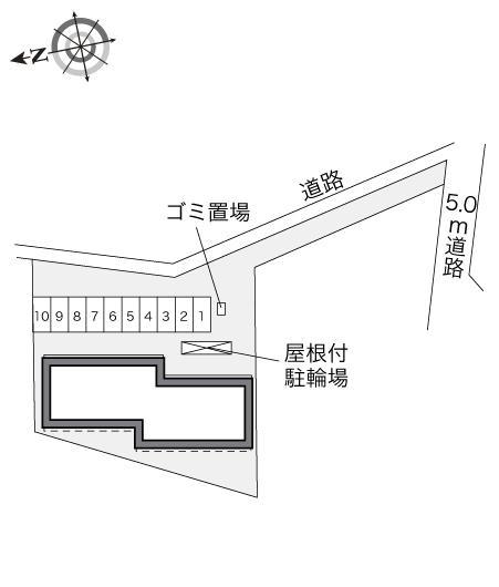小荷田(31597)の駐車配置図
