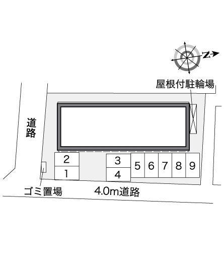 アモロッソ(37191)の駐車配置図
