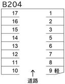 B204駐車場の駐車場