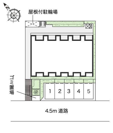 サンヴィレッジ(52785)の駐車配置図