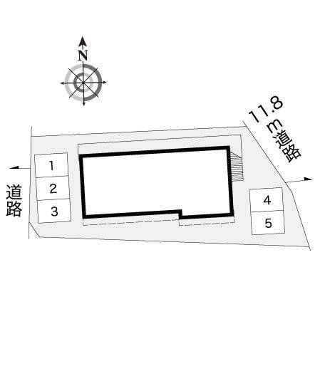 祇園町(6471)の駐車配置図