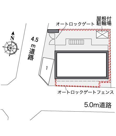 北原(38647)の駐車配置図