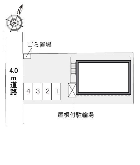 ＹＭ(33725)の駐車配置図