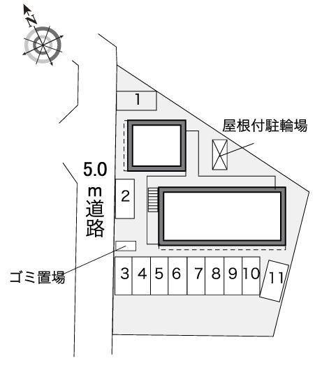 ウィル(30629)の駐車配置図
