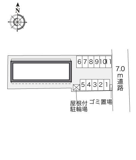 ルリメール(33707)の駐車配置図