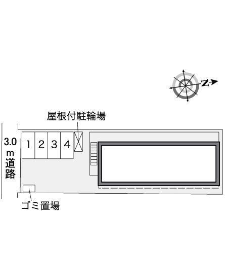 花物語(36078)の駐車配置図