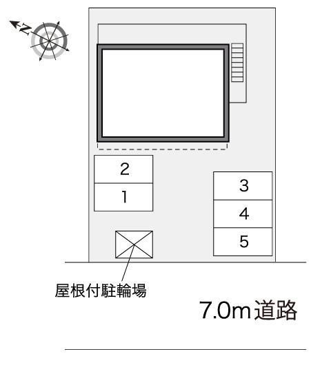 グランシア２(30658)の駐車配置図