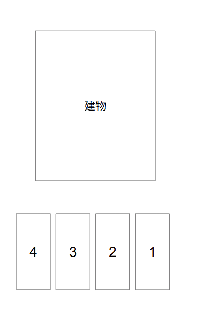 ロアール2の駐車配置図