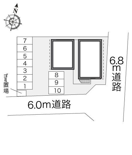 エクセレント(22419)の駐車配置図