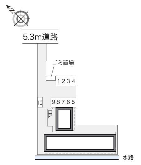 翼(21947)の駐車配置図