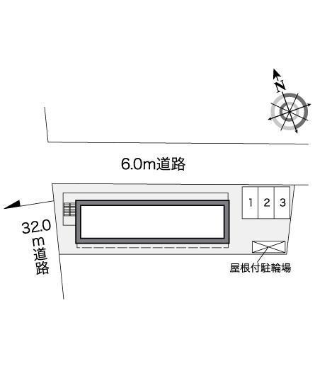 内山(27617)の駐車配置図