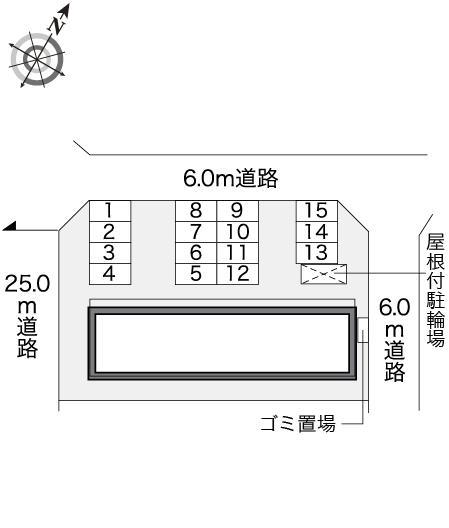 プログレス(23008)の駐車配置図