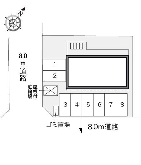 ステラ(29754)の駐車配置図