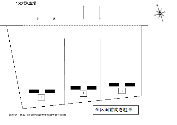 J-182の駐車配置図
