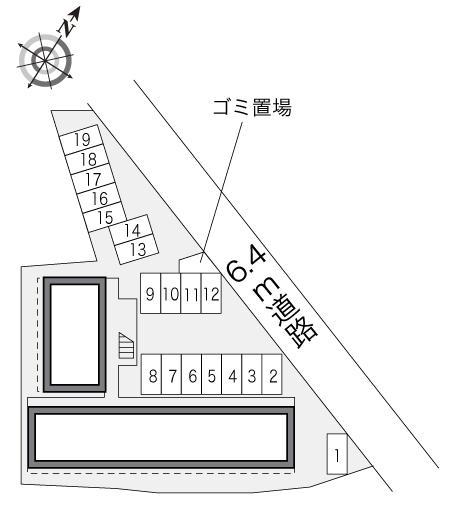 プランドール(21882)の駐車配置図