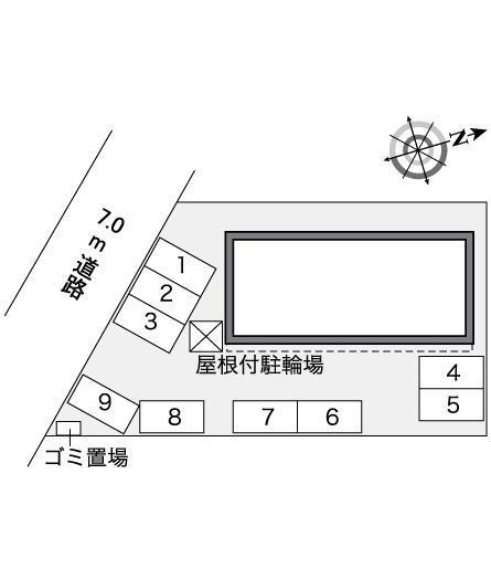 チャオ(30106)の駐車配置図