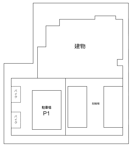 Ｌｏｇ御徒町の駐車配置図