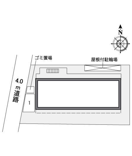 ヴァンメルベーユ(39839)の駐車配置図