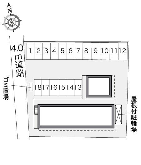 ウィステリア(29719)の駐車配置図
