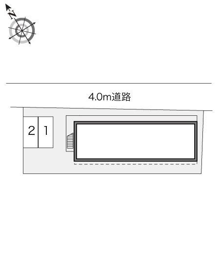 Ｍ(22298)の駐車配置図