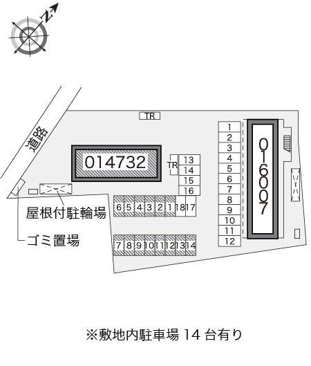 ＭＡＲＩＮ(14732)の駐車配置図