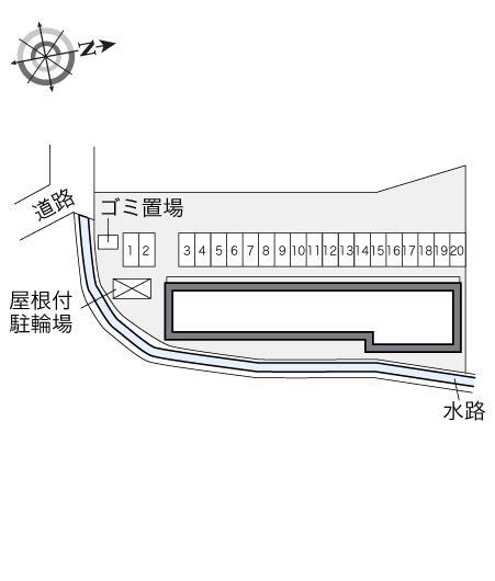 カネイ(21702)の駐車配置図