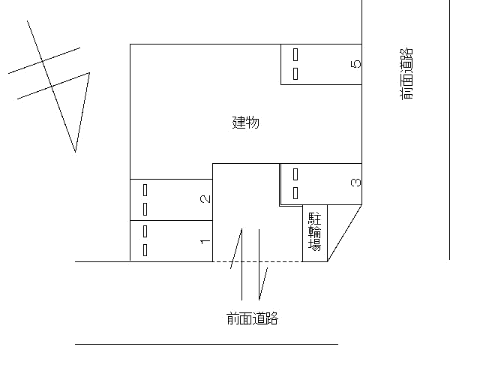 FKジュネス千種駐車場の駐車配置図