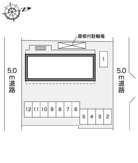 リラ大南(41291)の駐車配置図