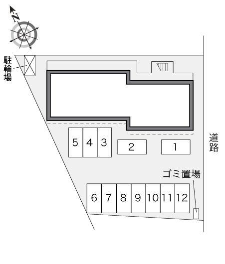 シャルマンミヤビ(21541)の駐車配置図