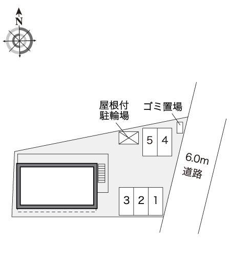 大島(30844)の駐車配置図