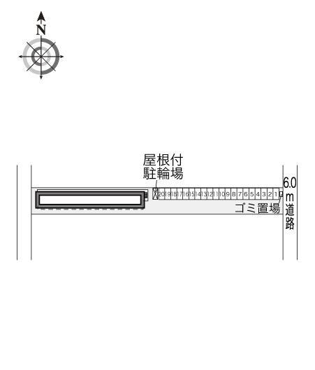 プルメリア２１(27843)の駐車配置図