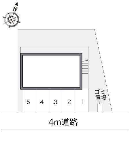ＫＯＪＩＭＡⅡ(13625)の駐車配置図