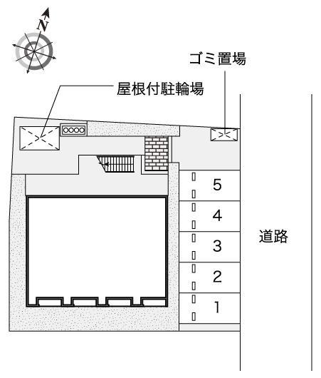 もえぎヒルズトレス(53838)の駐車配置図
