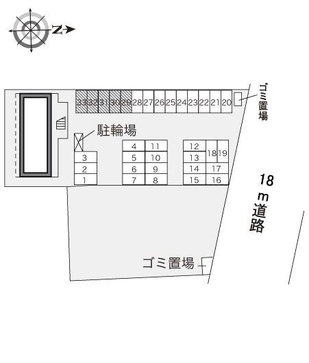 ＪＰ(15840)の駐車配置図
